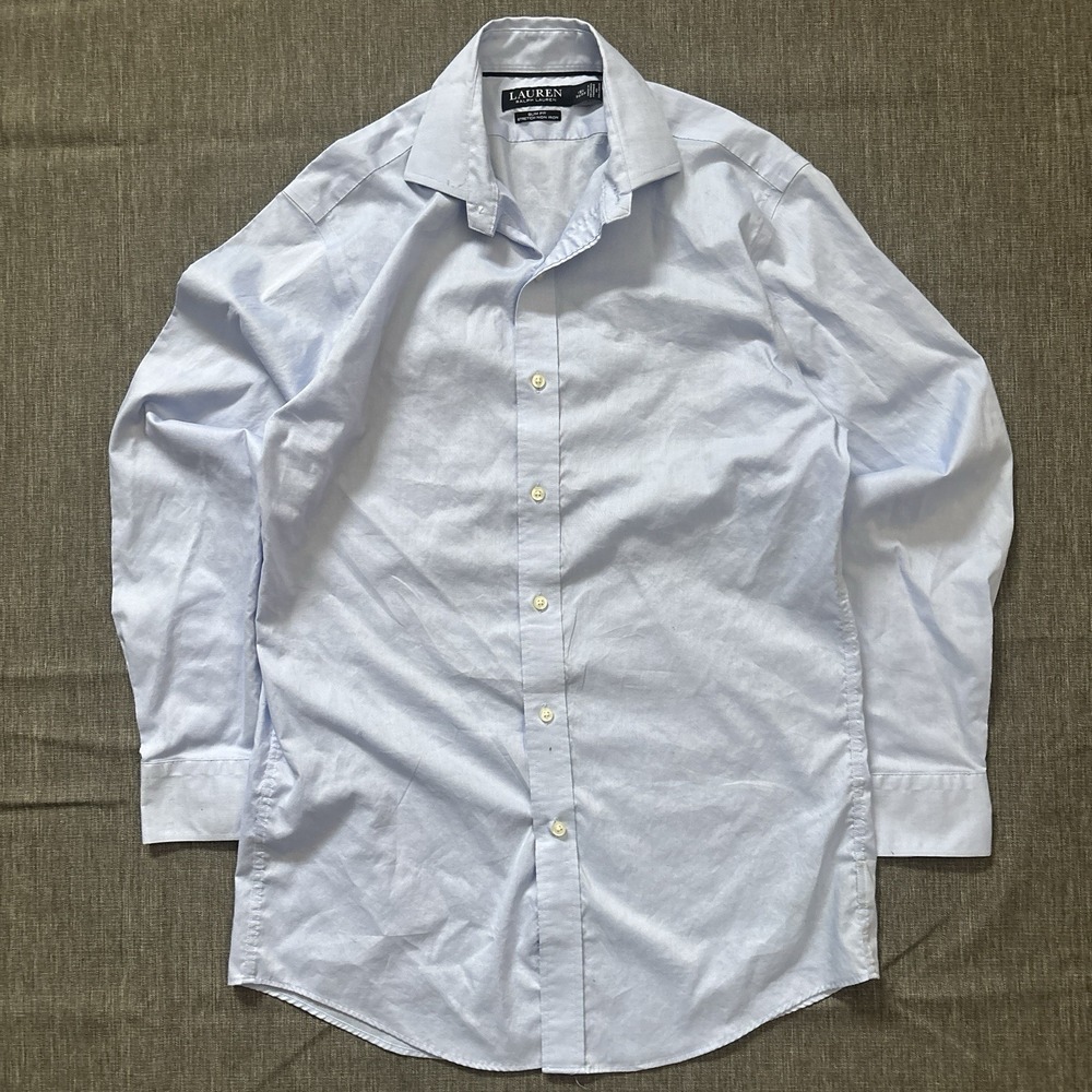 Light blue Lauren Ralph Lauren button down shirt - 32/33